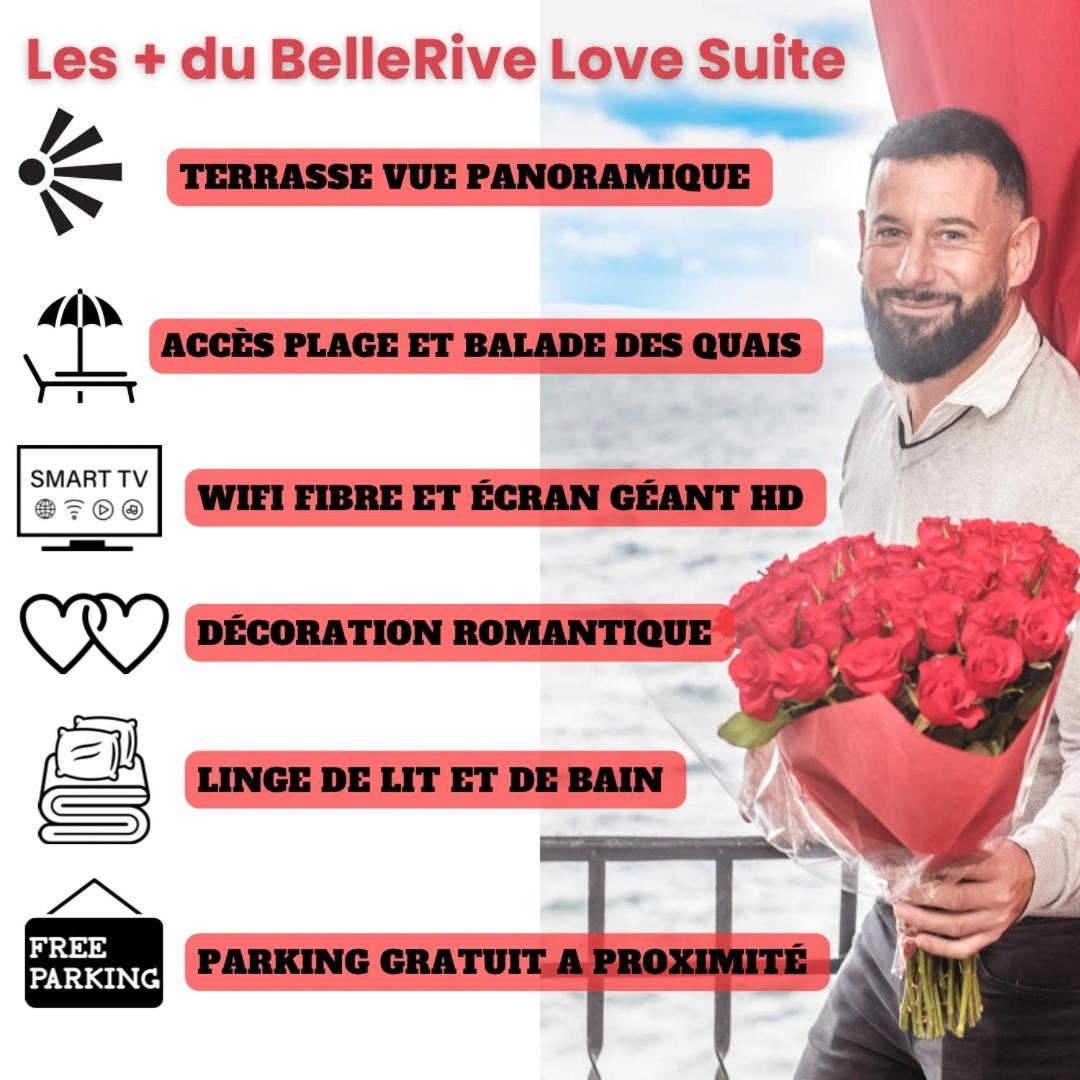 Bellerive Love Suite Magnifique Vue Lac أفيو لي با المظهر الخارجي الصورة